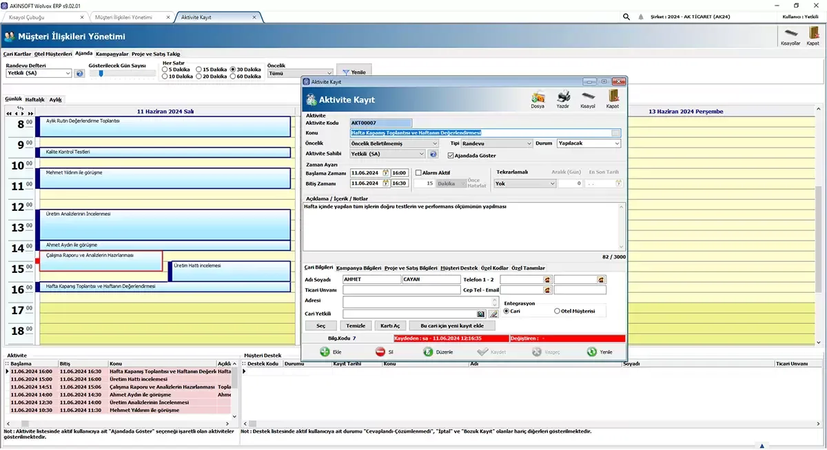 WOLVOX CRM