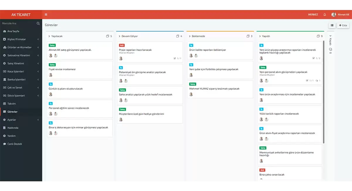 Octocloud · Program görünümü 4