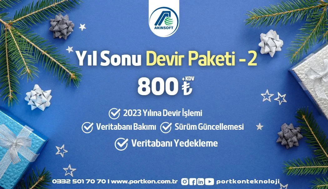 Yıl Sonu Devir ve e-Dönüşüm Paketi - 2